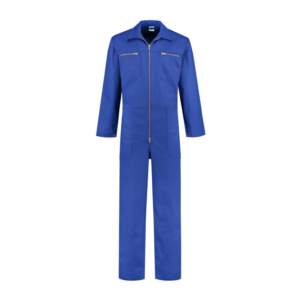 Kinderoverall met Rits - Korenblauw afbeelding