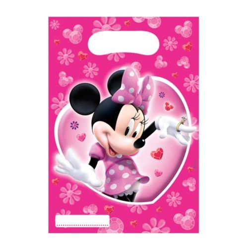 Disney Minnie Mouse Party feestzakjes - 6 stuks