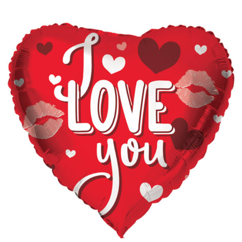 Folieballon I Love You- 45cm afbeelding