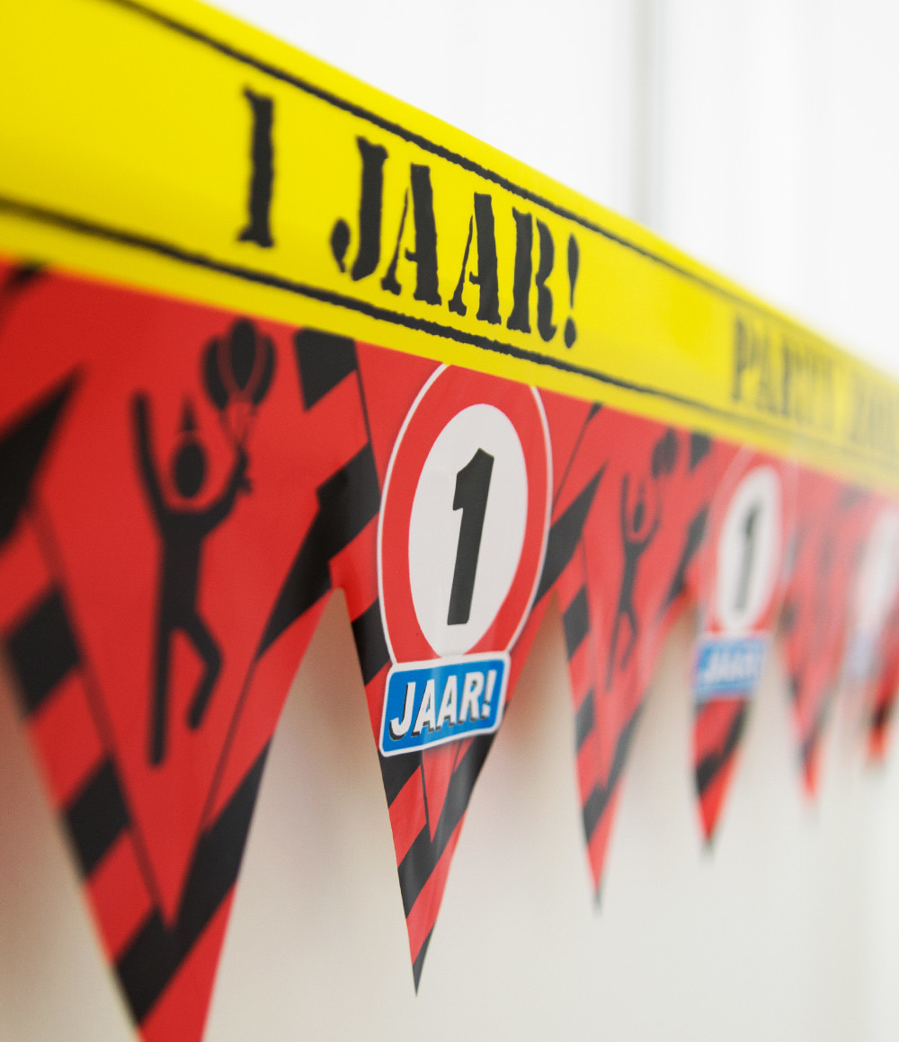Party Tape Kinderleeftijden - 1 t/m 10 Jaar