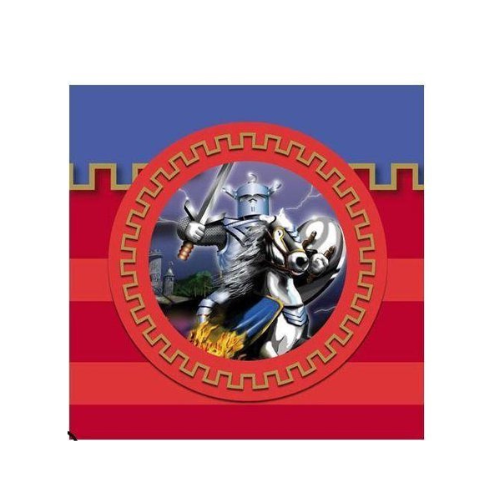 Servetten Silver Knight - 20stk afbeelding