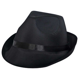 Trilby Hoed Zwart