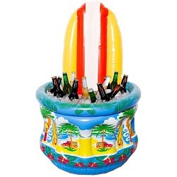 Opblaasbare surfboard cooler