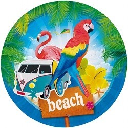 Miami Zomer Borden 8 stuks