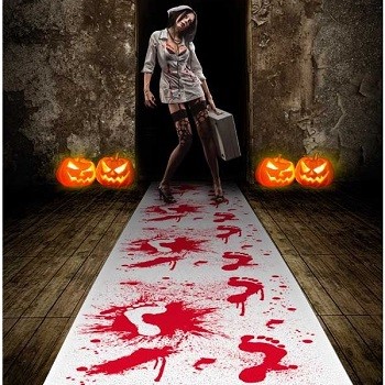 Halloween bloederige loper